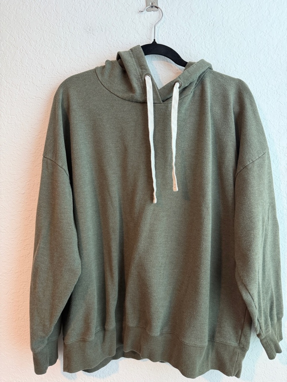 Buffalo David Bitton Olive Green Crewneck Hoodie